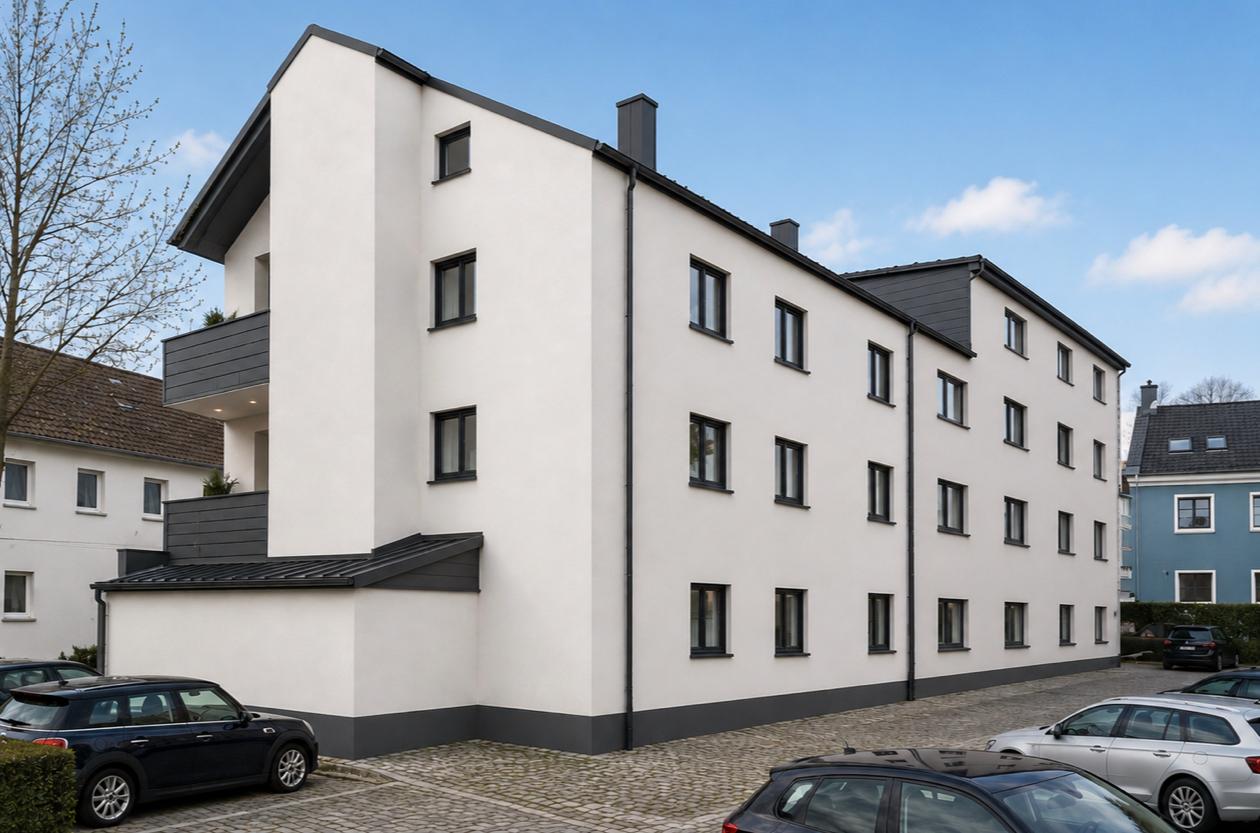 Gebäude Tagansicht vom Innenhof
